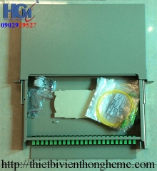 Hộp phối quang ODF 96 FO gắn rack khay trượt 